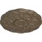 Ekena Millwork Cornelia Ceiling Medallion (Fits Canopies up to 4"), Hand-Painted Warm Silver, 22 1/2"OD x 1 1/2"P CM22CNWSS - alternate 3